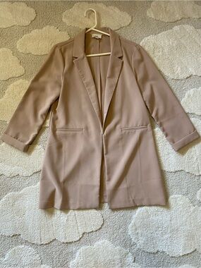 Trendy boutique Longline Open Blazer